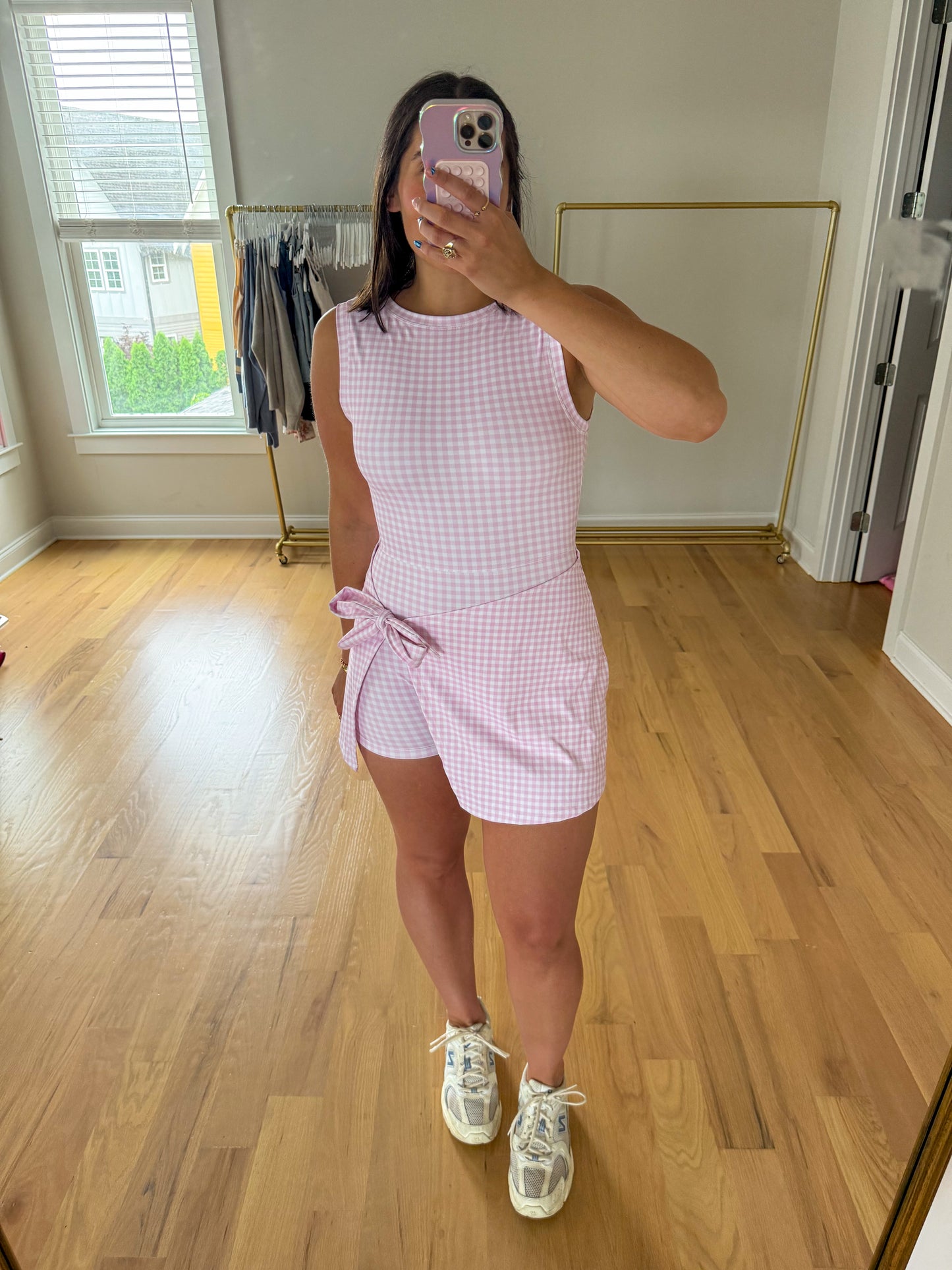 Pickleball Princess Dress (Pink Gingham)