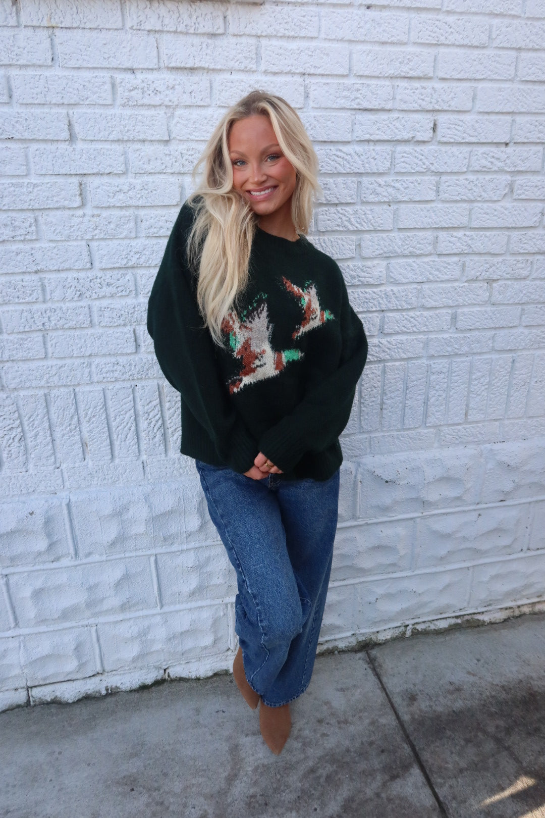 Free Bird Sweater (Green)