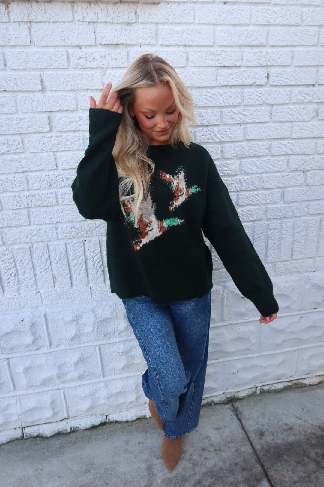 Free Bird Sweater (Green)
