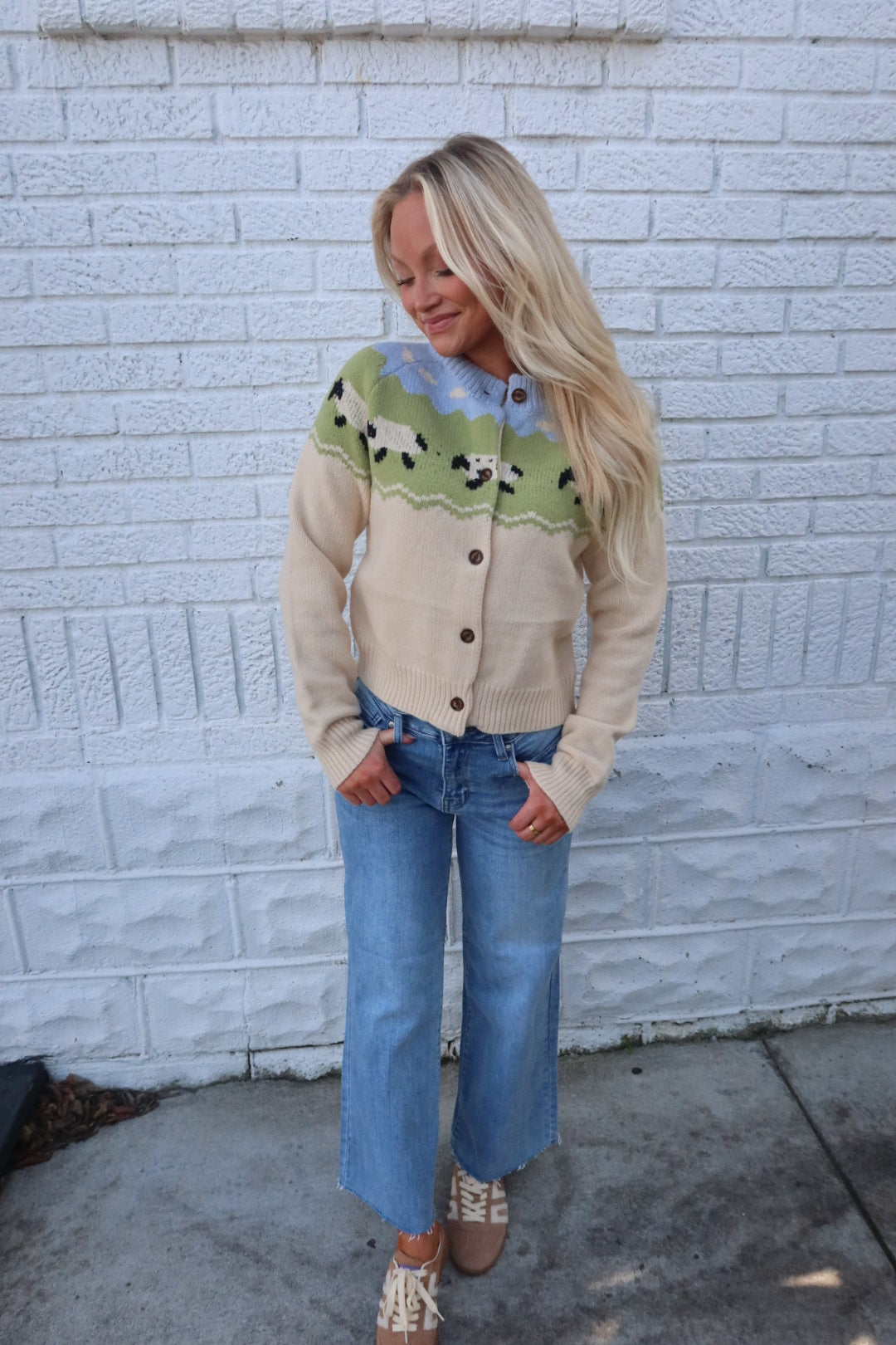 JBD Slim Wide Leg Jeans