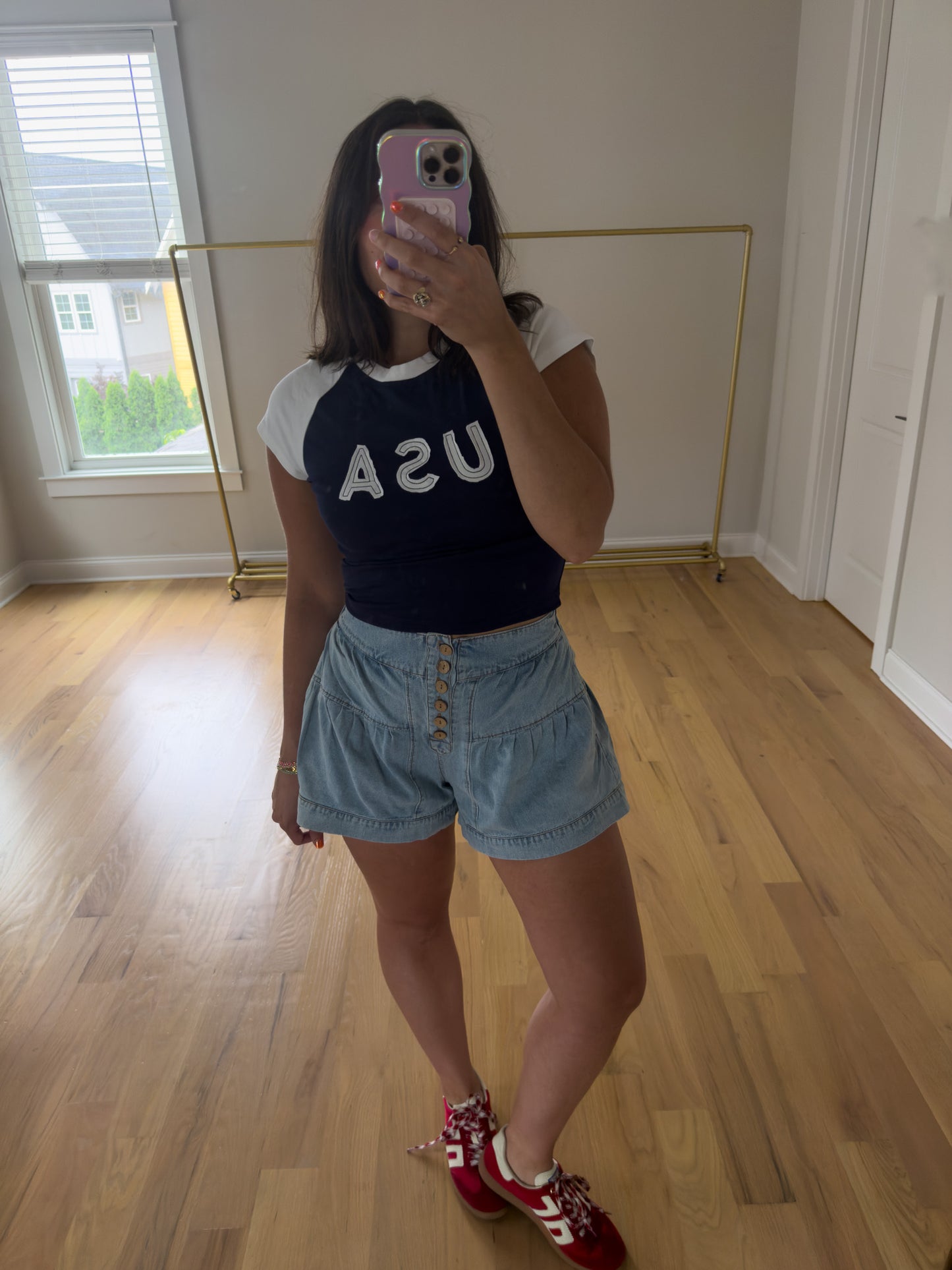 Packed Light Shorts (Denim)