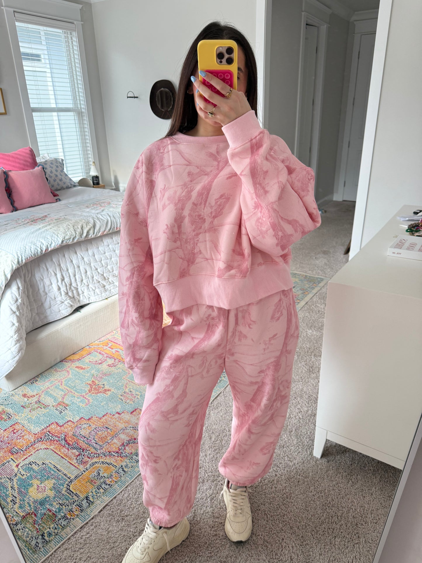 Camo Cutie Crewneck (Pink)