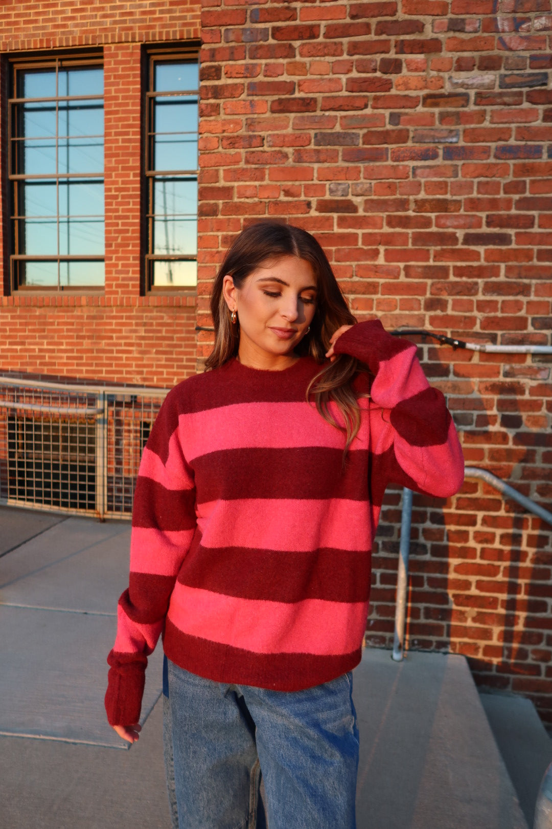 Where's Waldo Sweater (Pink/Red)