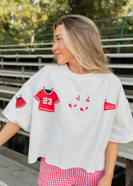 Friday Night Lights Tee (Red)