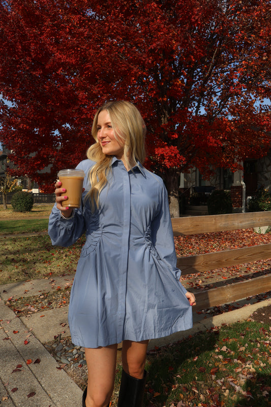 Harvest Blue Dress