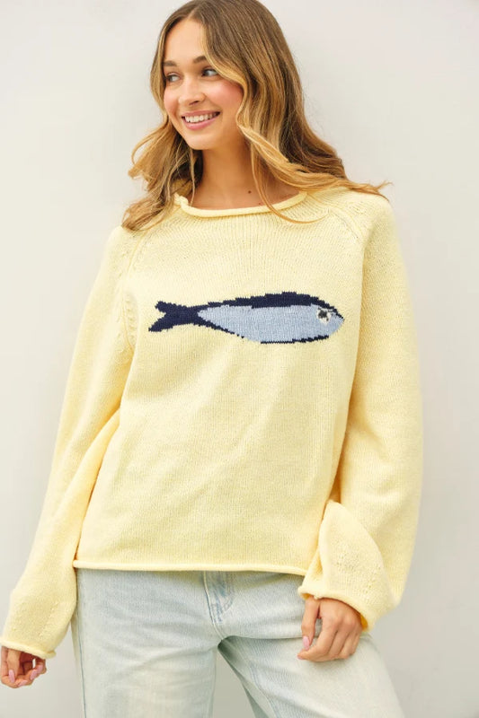 Hooked On You Sweater (Butter)
