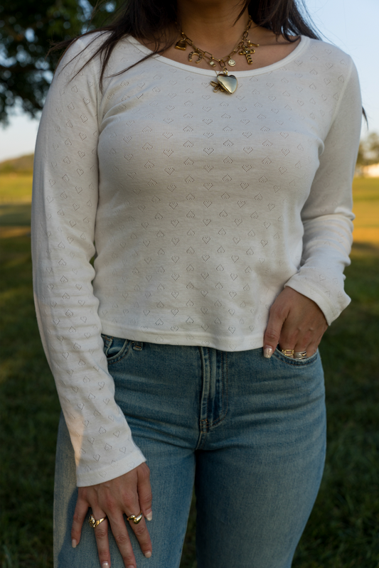 Sweetheart Stitch Tee