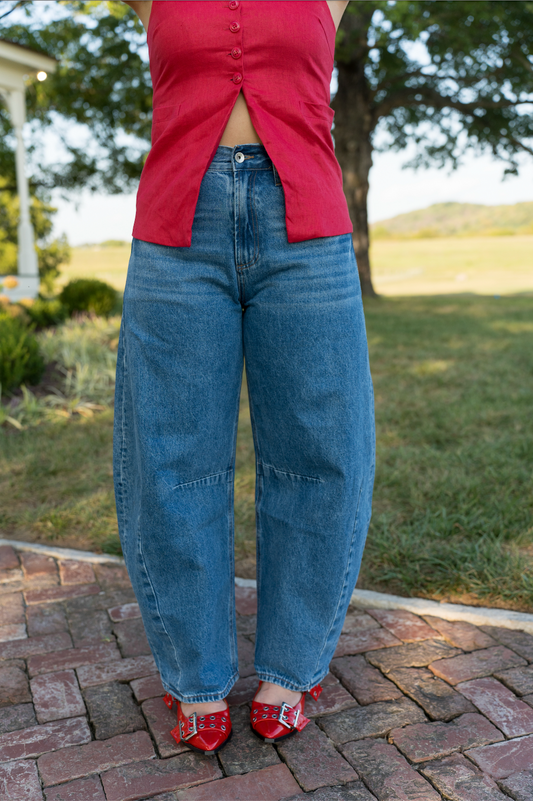 Barrel Baby Jeans