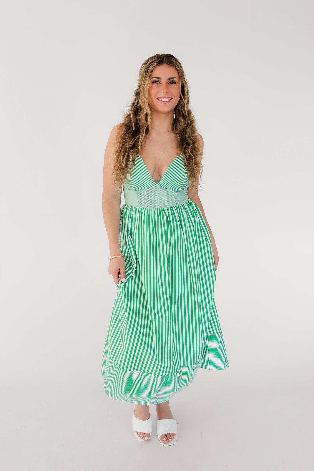 Mint Julep Midi Dress