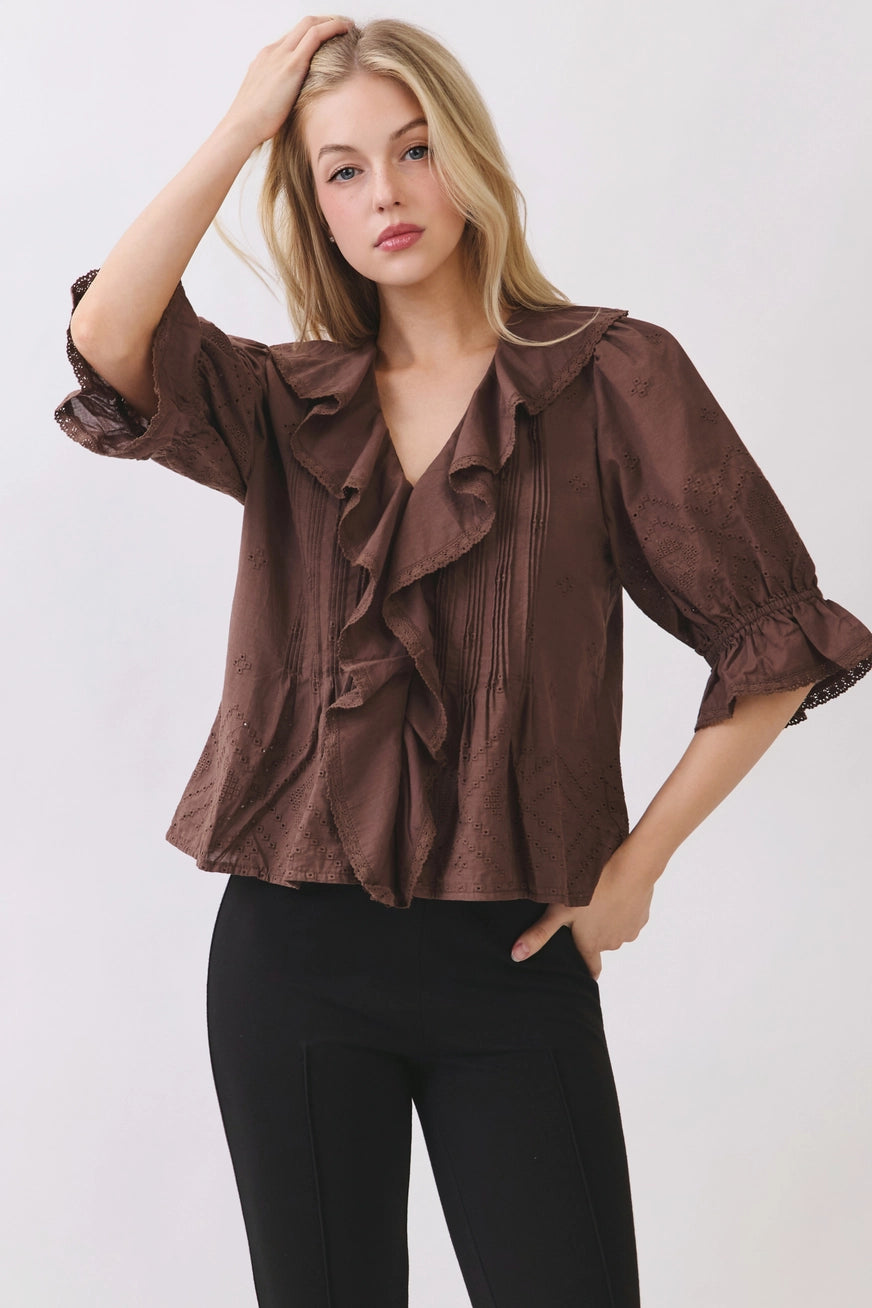Brown Sugar Blouse