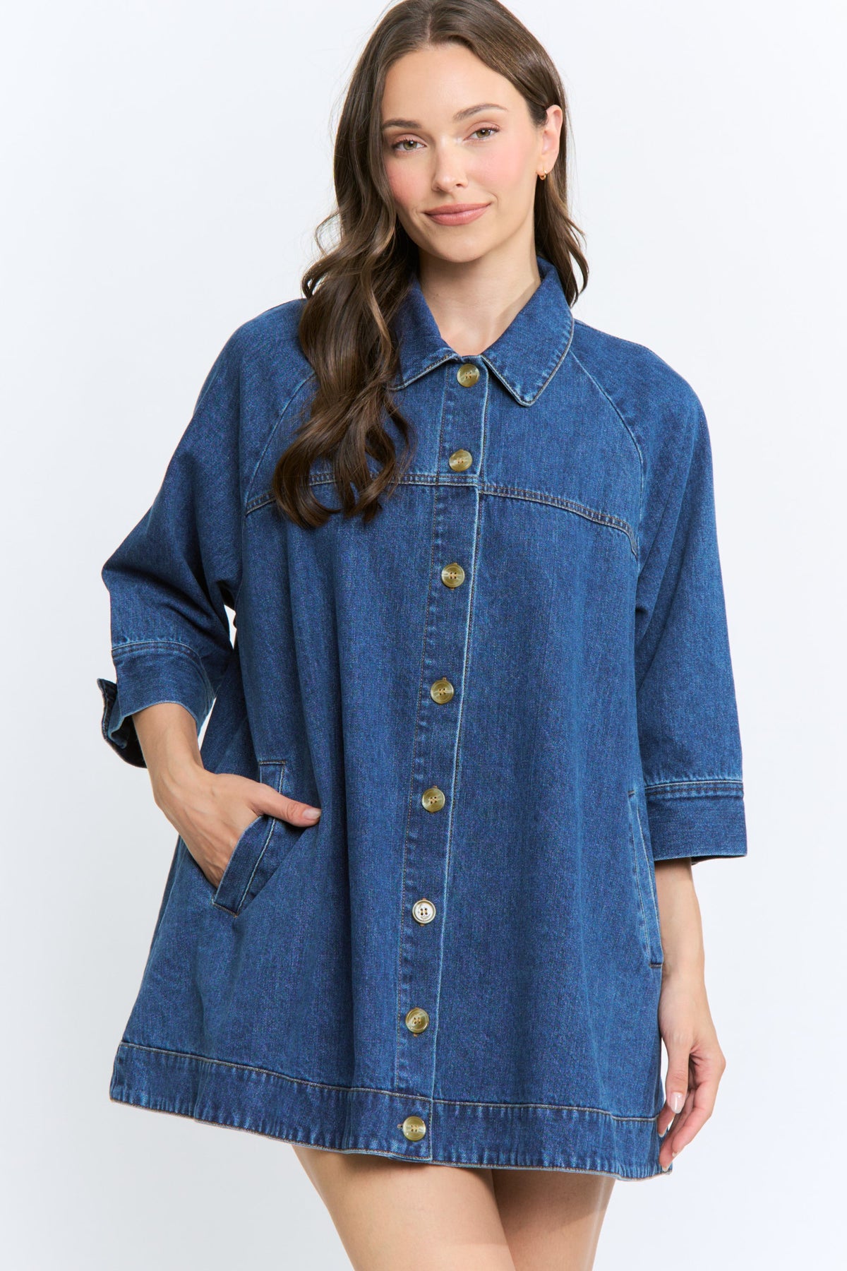 Blue Ridge Oversized Denim Jacket