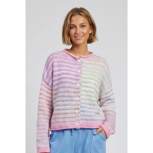 Lucky Day Cardigan (Strawberry Mix)
