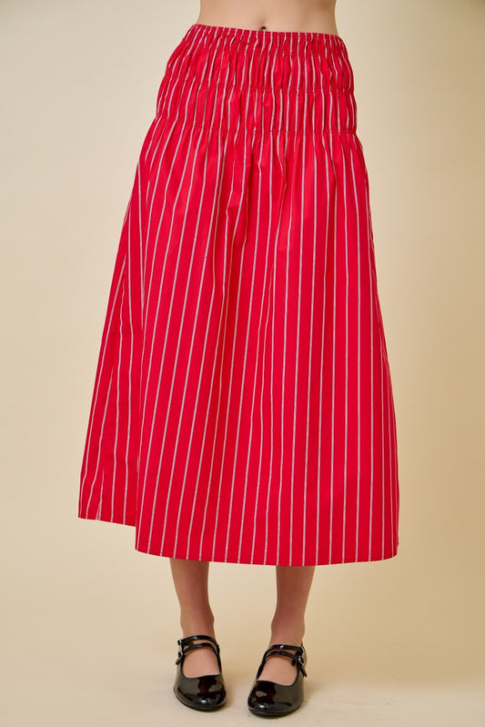 Fall For It Midi Skirt