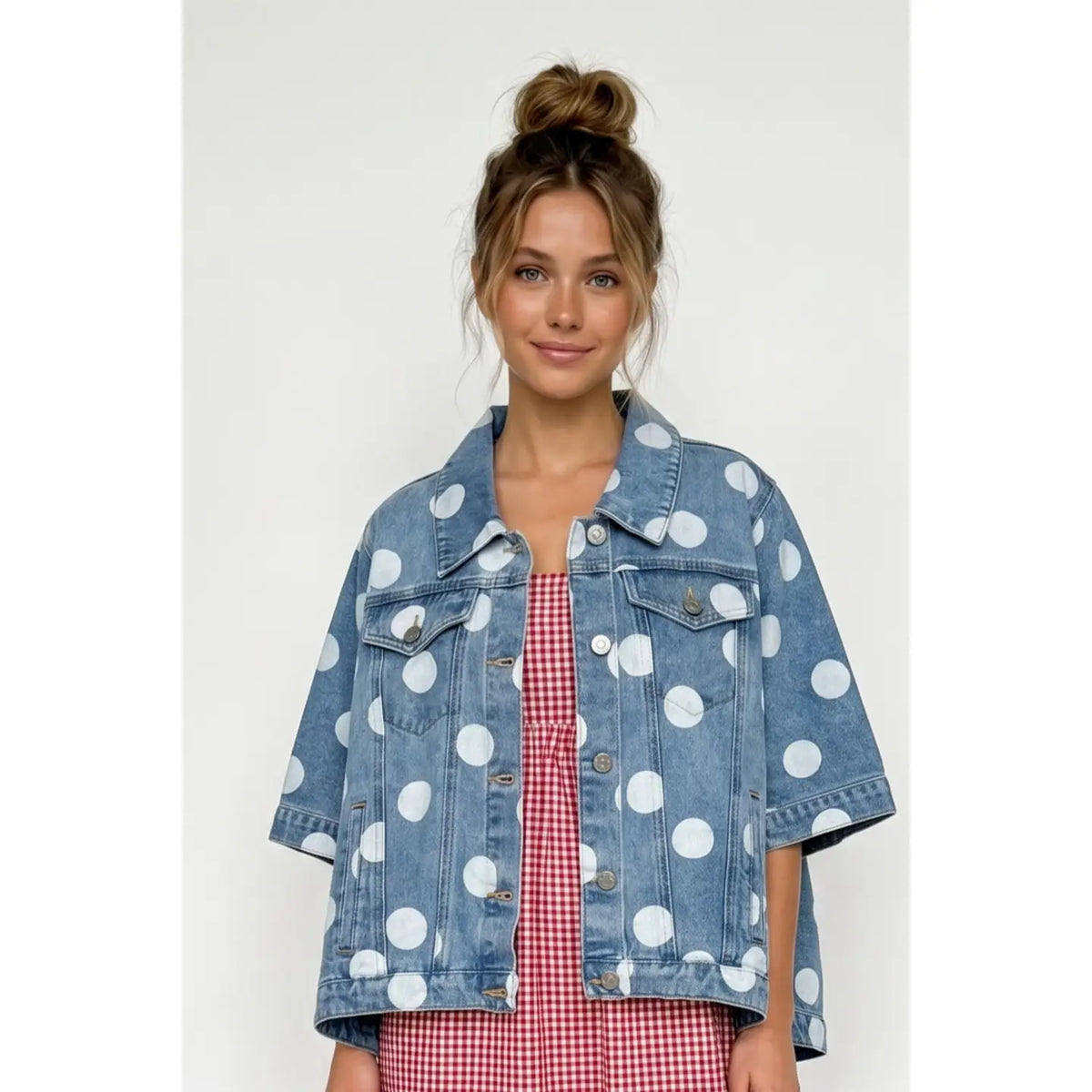 Connect the Dots Denim Jacket