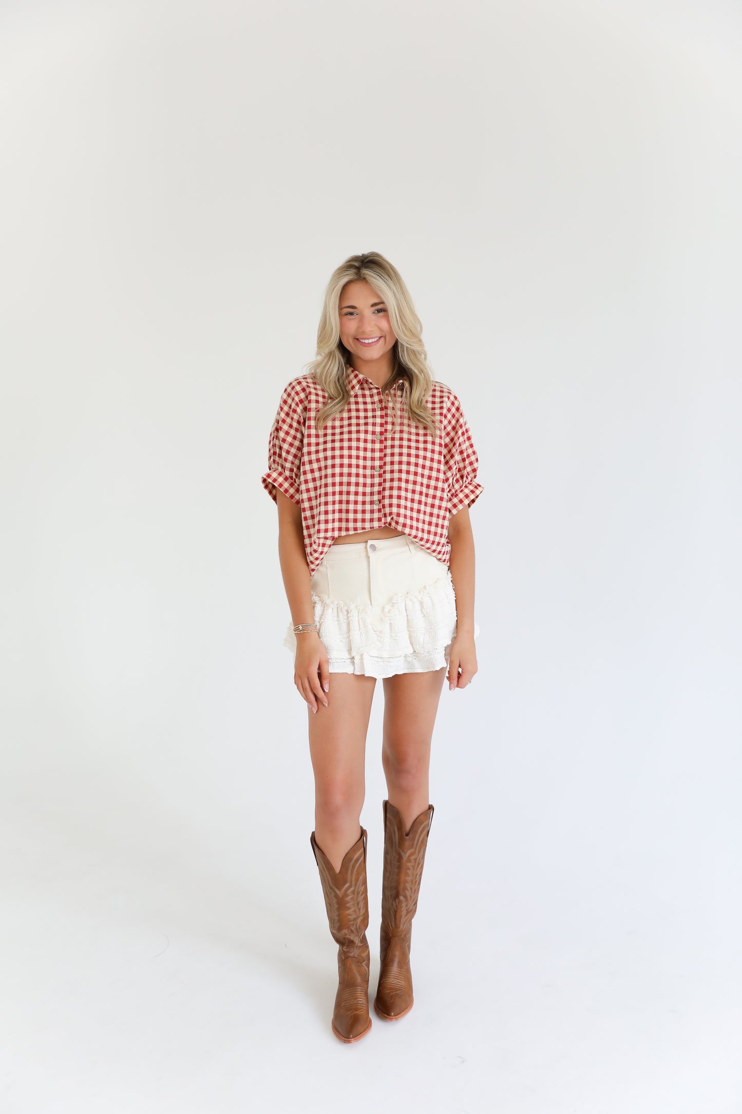 Cider Season Blouse (Red)