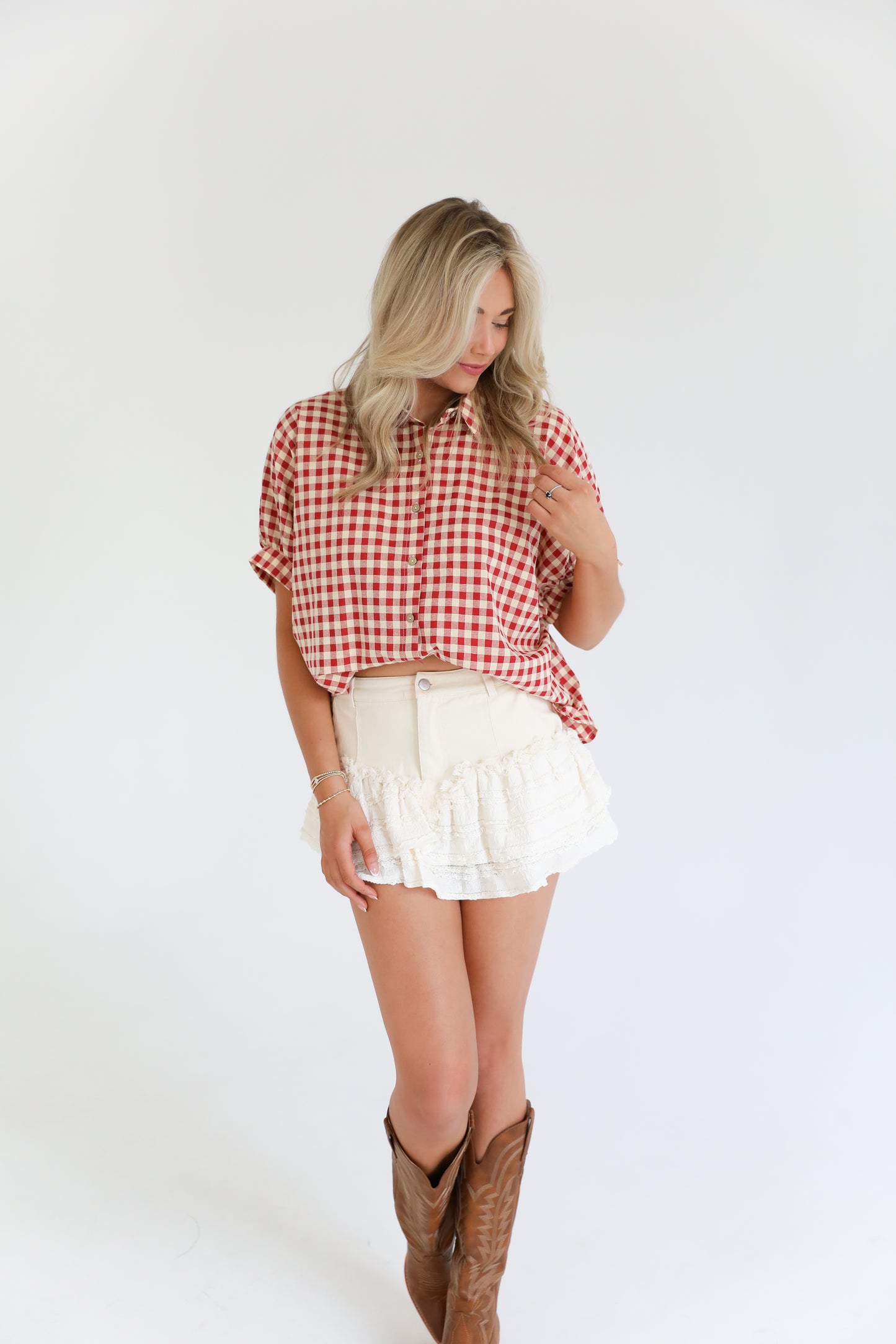 Cider Season Blouse (Red)