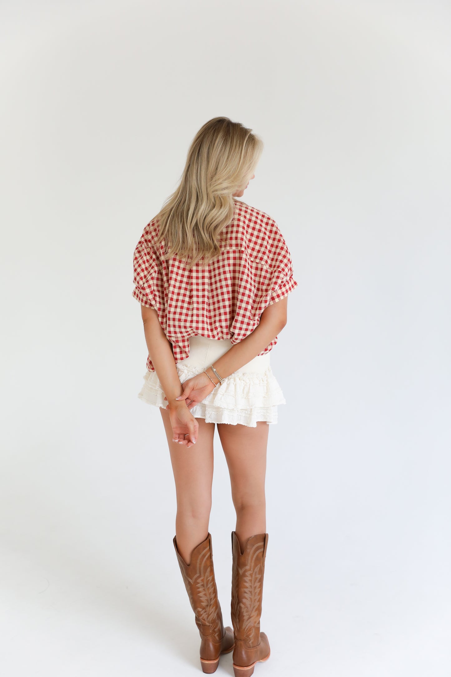 Cider Season Blouse (Red)