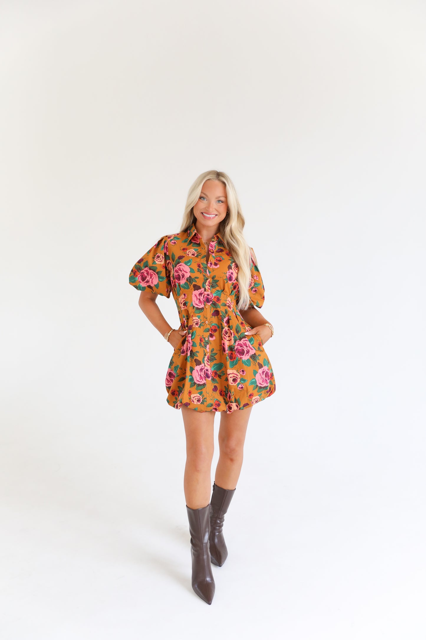 Pumpkin Patch Petals Dress