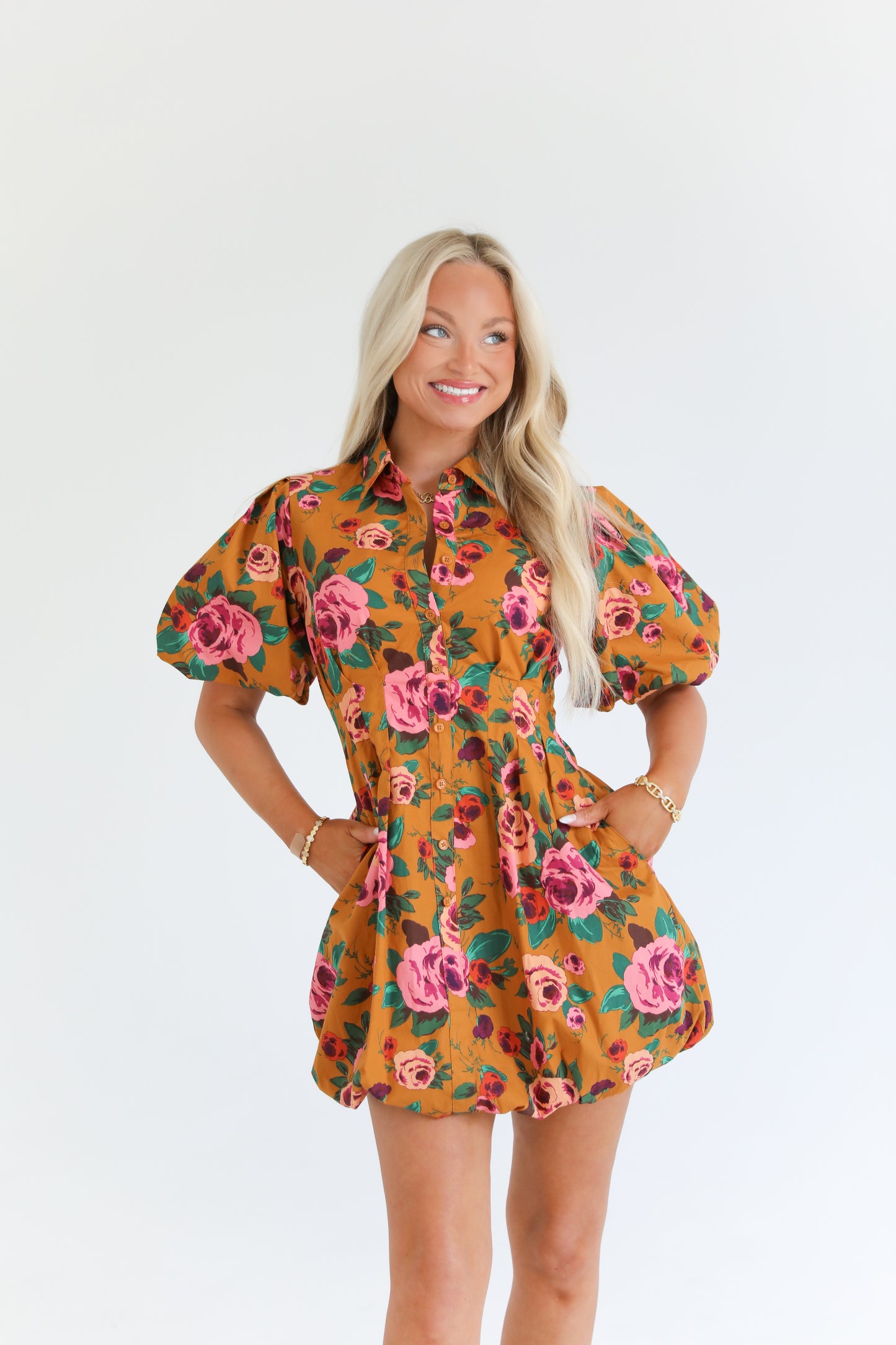 Pumpkin Patch Petals Dress