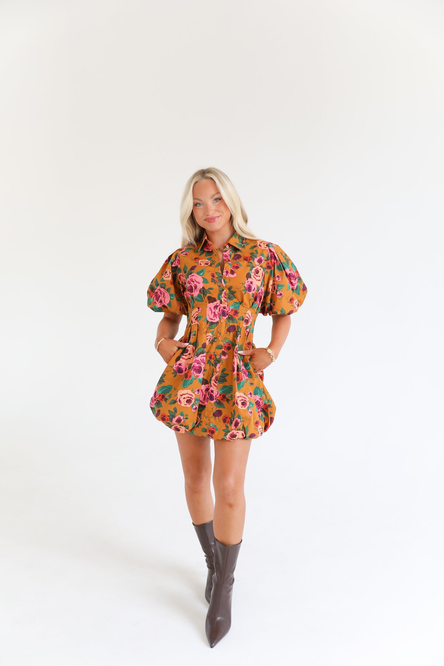 Pumpkin Patch Petals Dress