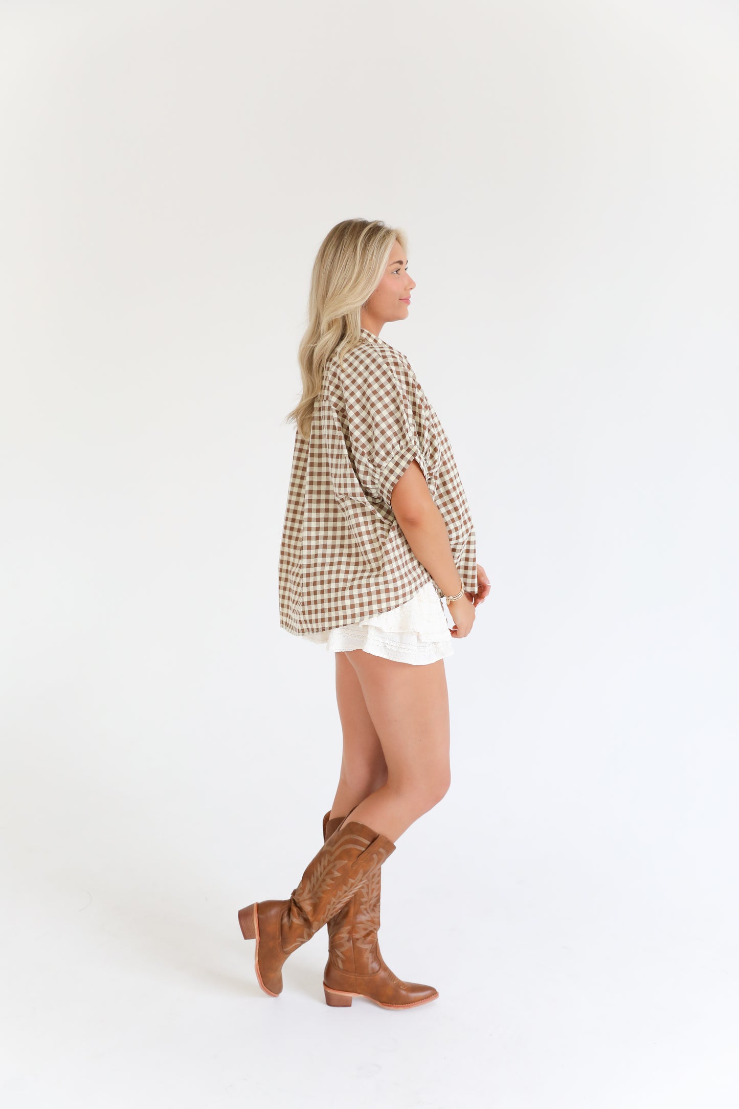 Cider Season Blouse (Brown)