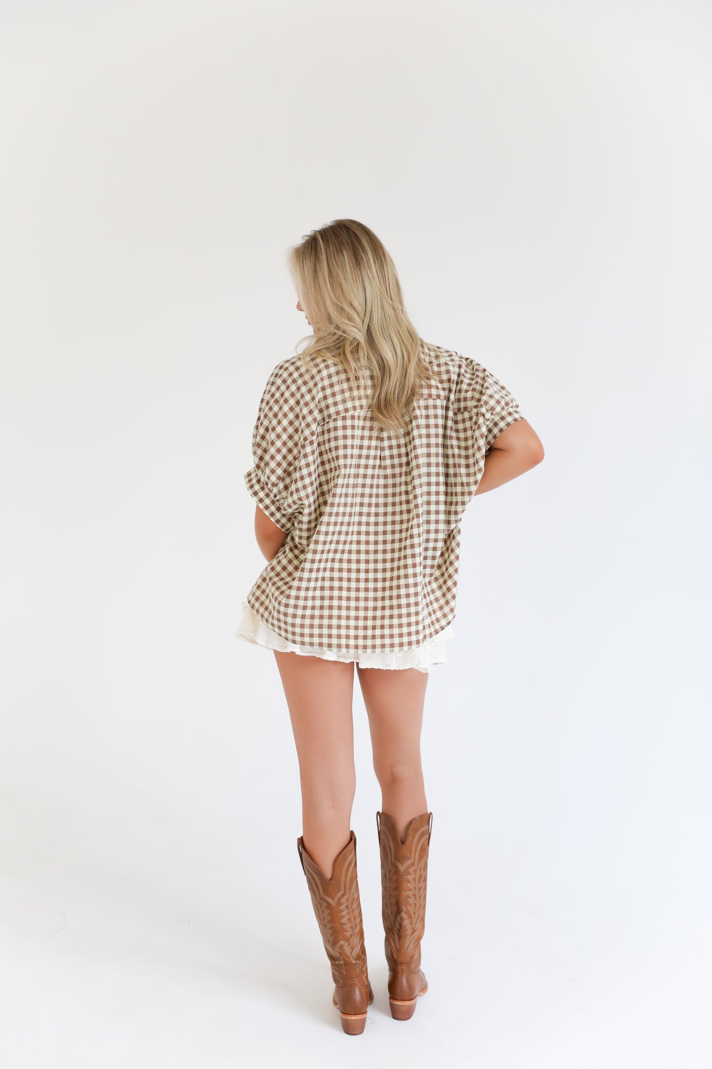 Cider Season Blouse (Brown)