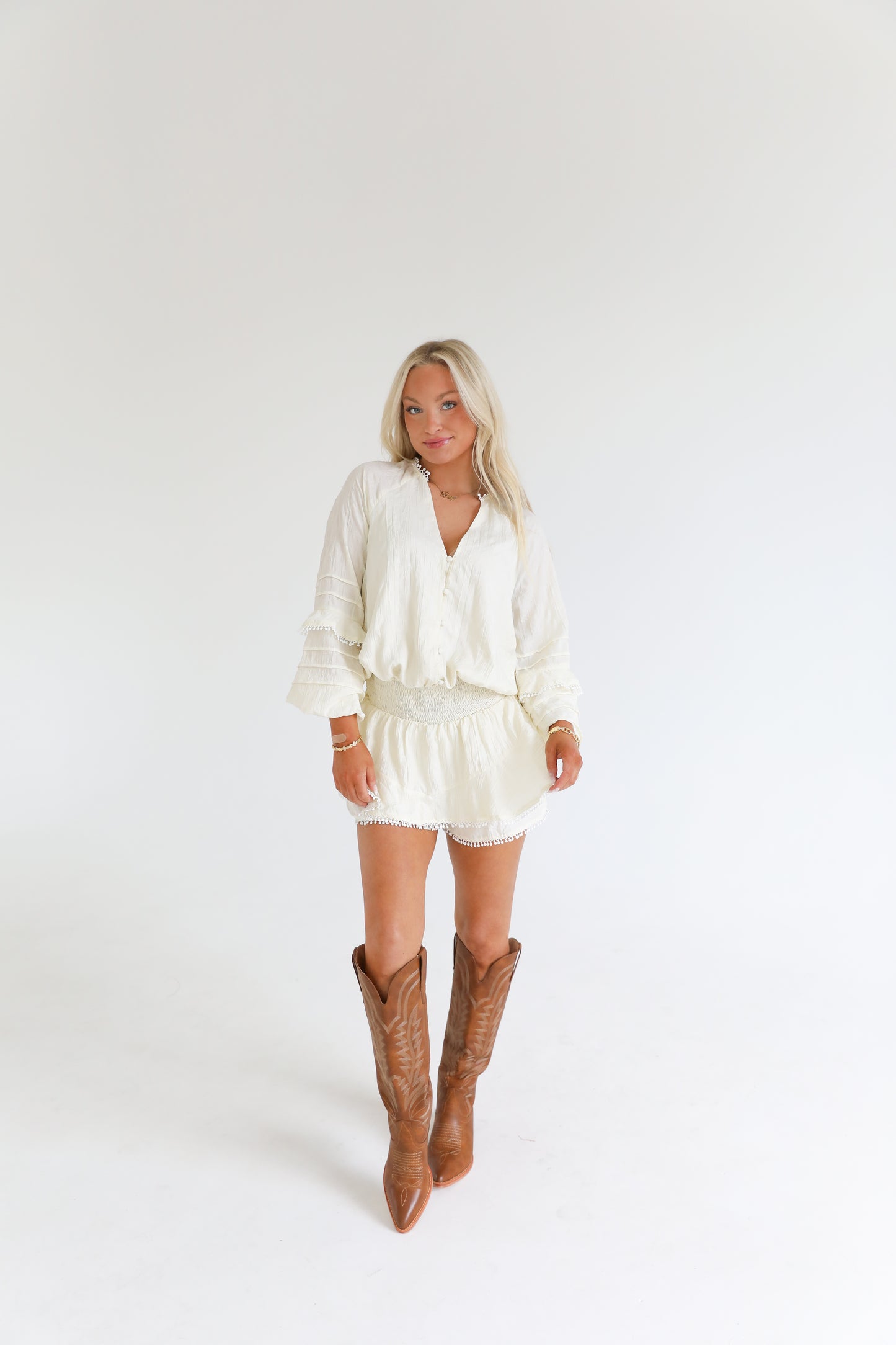 Falling for You Romper