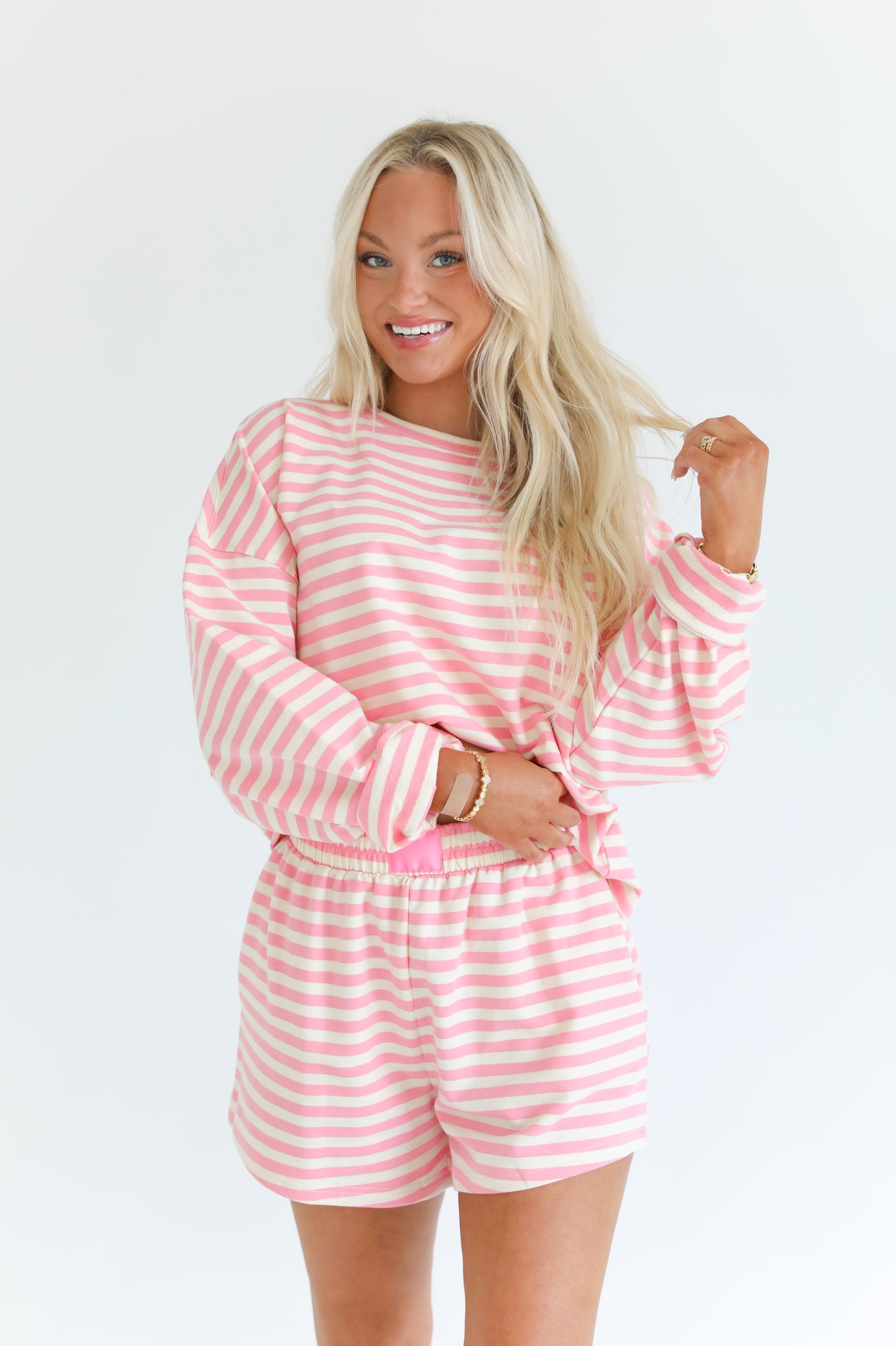 Morning Latte Pullover (Pink)