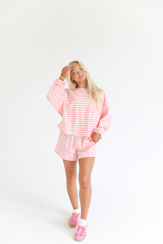 Morning Latte Shorts (Pink)