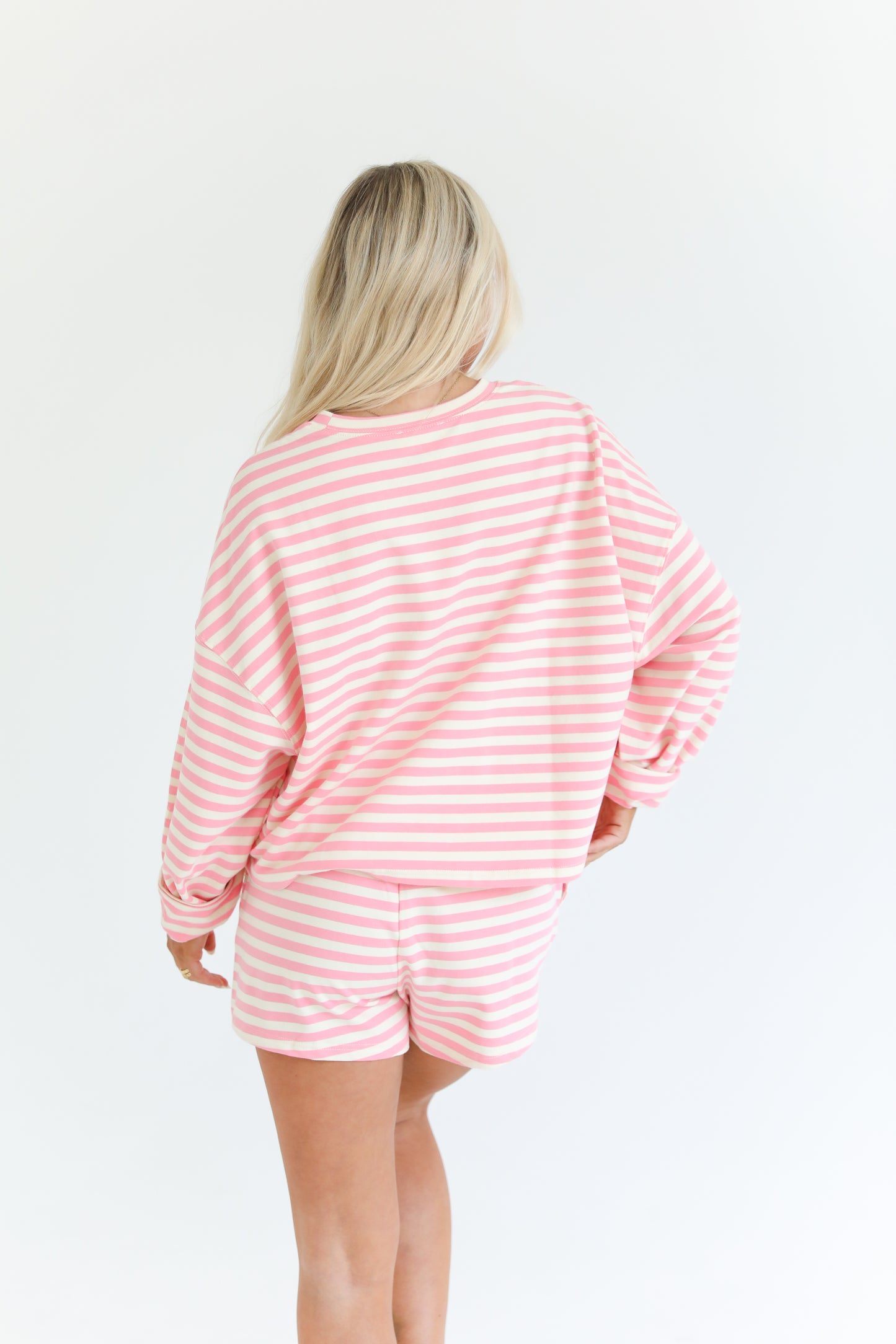 Morning Latte Pullover (Pink)