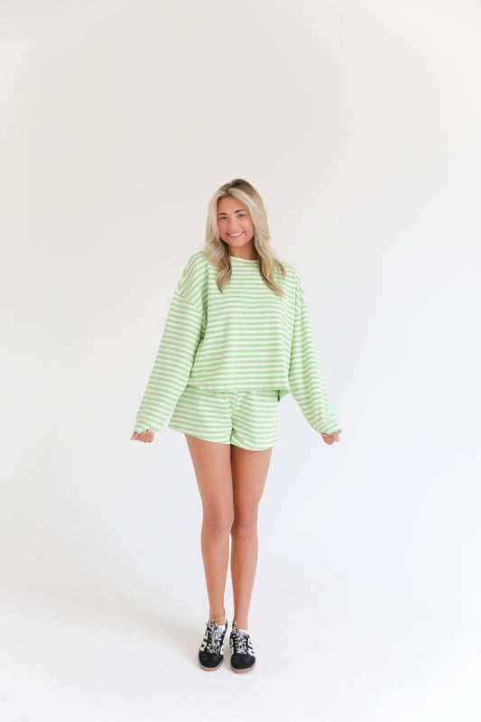 Morning Latte Shorts (Green)